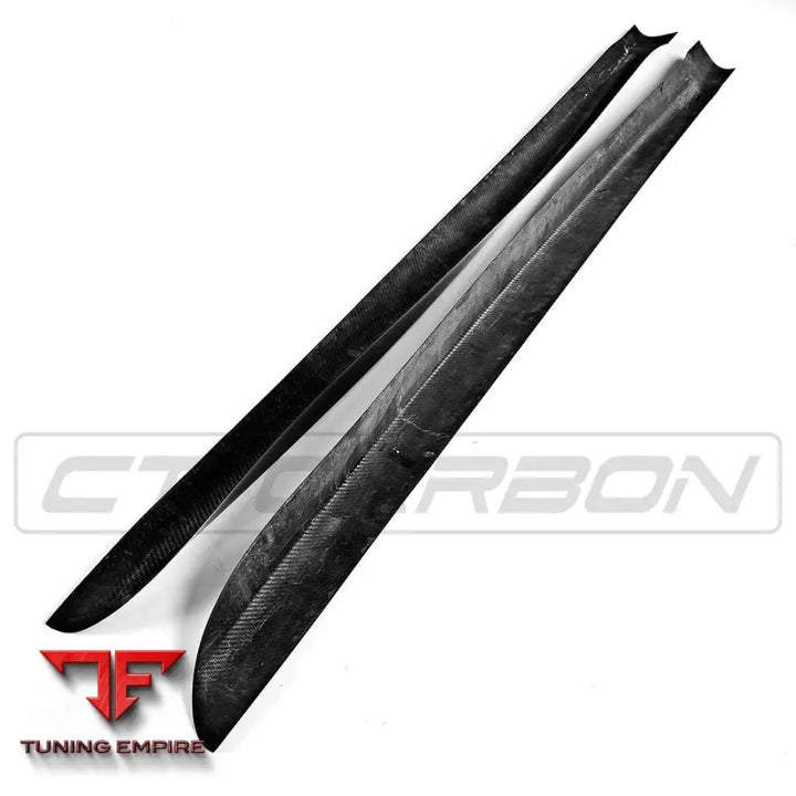 BMW F15/F85 X5/X5M CARBON FIBRE SIDE SKIRTS - CT CARBON