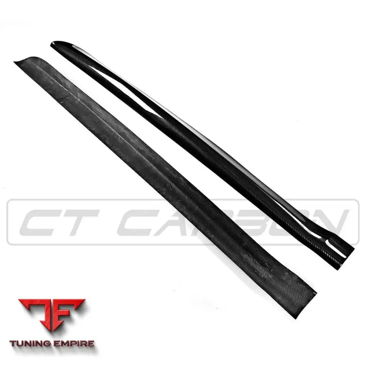 BMW F15/F85 X5/X5M CARBON FIBRE SIDE SKIRTS - CT CARBON