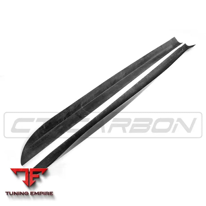 BMW F15/F85 X5/X5M CARBON FIBRE SIDE SKIRTS - CT CARBON