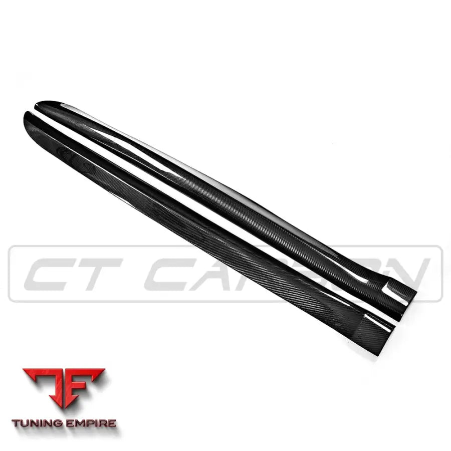 BMW F15/F85 X5/X5M CARBON FIBRE SIDE SKIRTS - CT CARBON