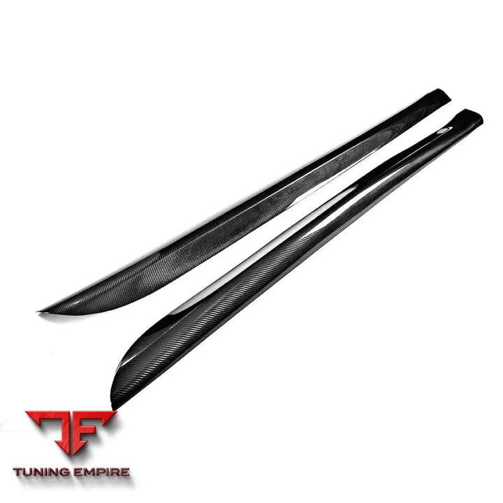 BMW F15/F85 X5/X5M CARBON FIBRE SIDE SKIRTS - CT CARBON