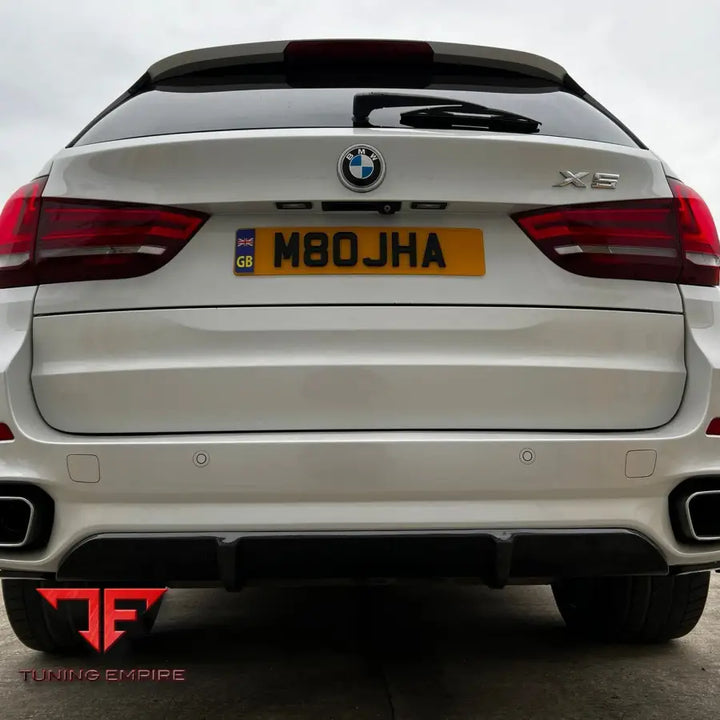 BMW F15 X5 2013-2018 PRE-LCI CARBON FIBRE DIFFUSER - CT CARBON