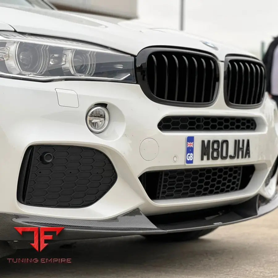 BMW F15 X5 2013-2018 PRE LCI CARBON FIBRE SPLITTER - CT CARBON