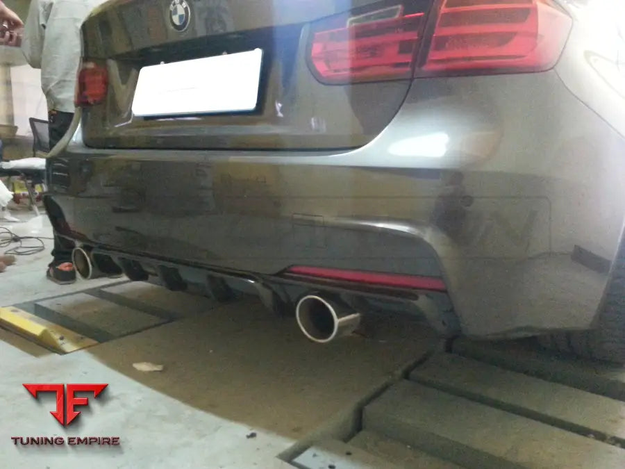 BMW F30/F31 3 SERIES 2011-2019 CARBON FIBRE DIFFUSER - V2 - CT CARBON