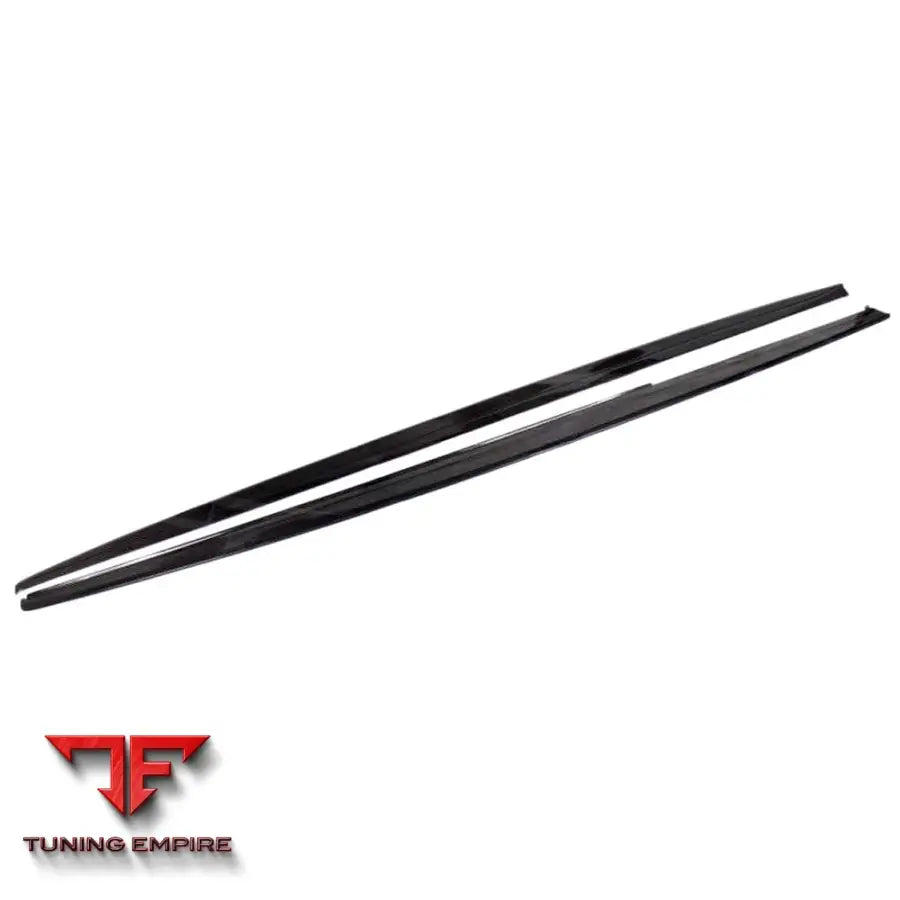 BMW F30/F31 3 SERIES CARBON FIBRE SIDE SKIRTS - V1 - CT CARBON