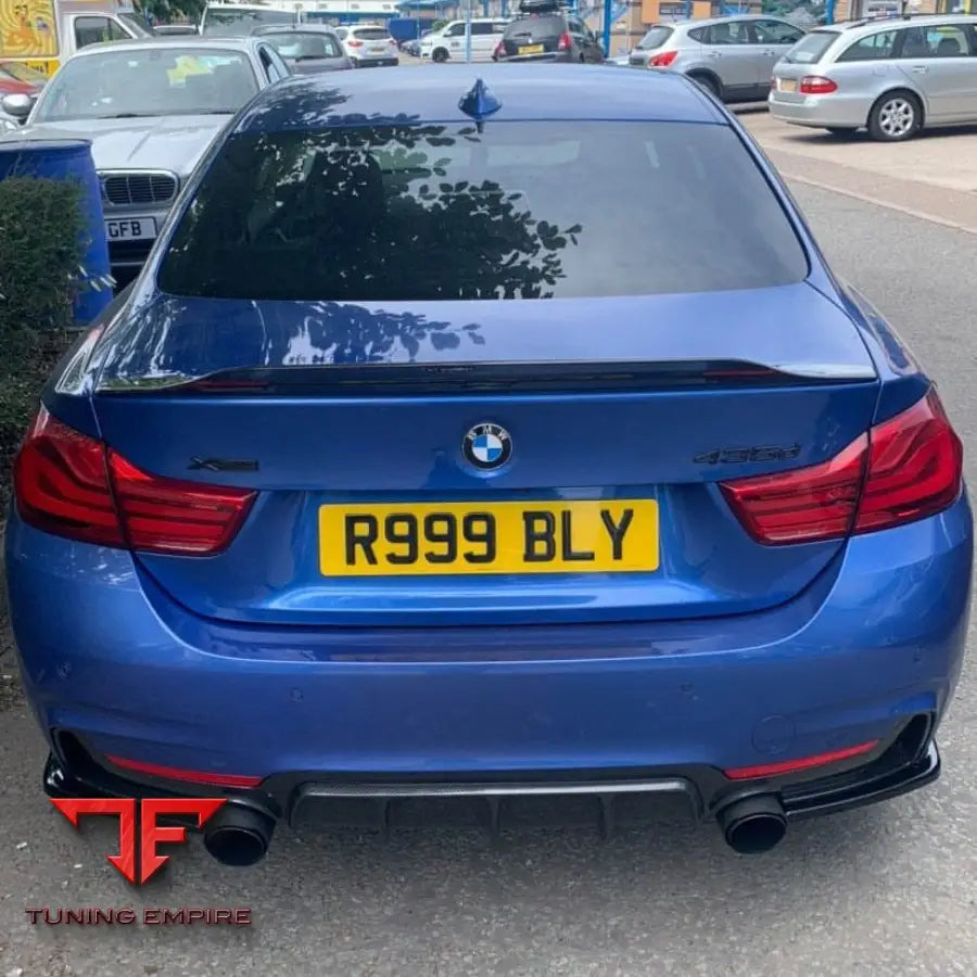 BMW F32 4 SERIES CARBON FIBRE SPOILER - V2 - CT CARBON