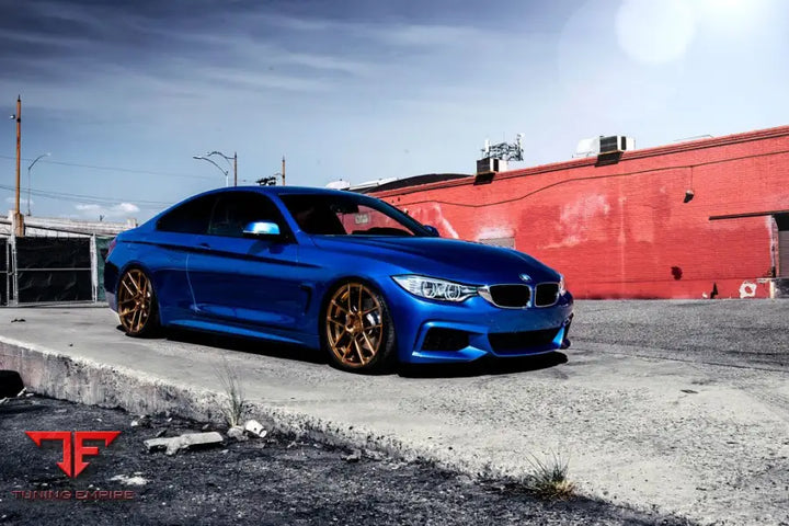 BMW F32 435I on custom forged wheels