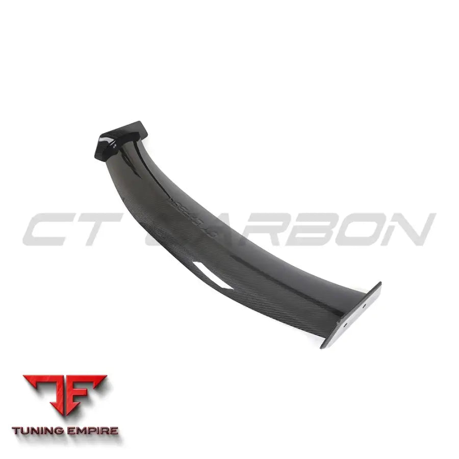 BMW F82 M4 CARBON FIBRE SWAN NECK WING - CT CARBON