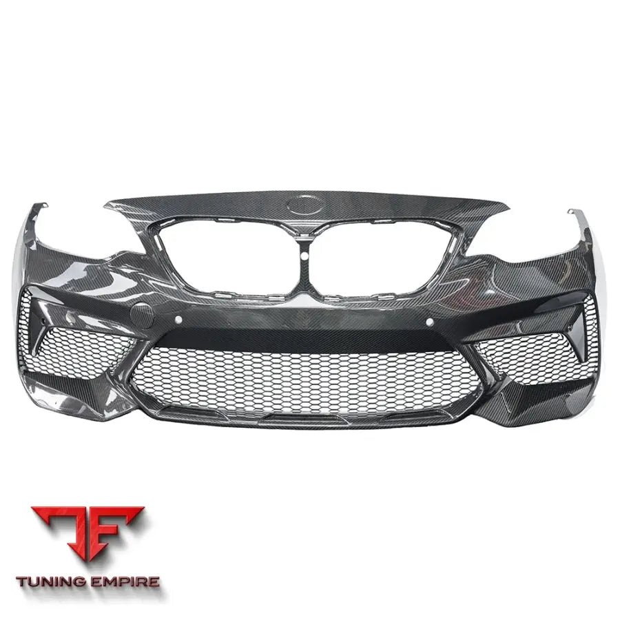 BMW F87 M2C CARBON PRE-PREG FIBRE FRONT BUMPER - CT CARBON