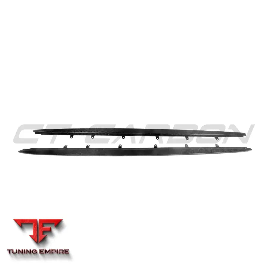 BMW F90 M5 & G30/G31 5 SERIES 2016-2024 PRE-PREG CARBON FIBRE SIDE SKIRTS - V2 - CT CARBON