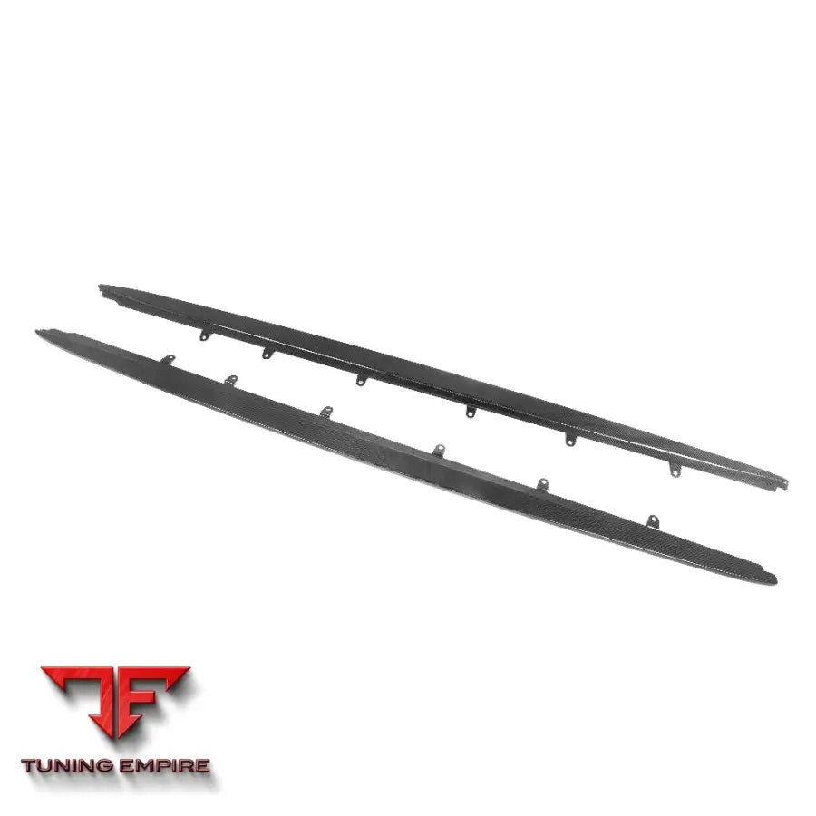 BMW F90 M5 & G30/G31 5 SERIES 2016-2024 PRE-PREG CARBON FIBRE SIDE SKIRTS - V2 - CT CARBON