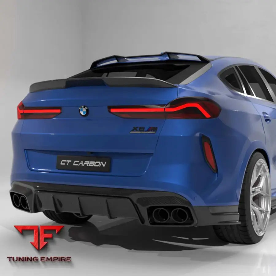 BMW F95/F96 X5M/X6M LCI 2023+ CARBON FIBRE DIFFUSER - CT CARBON