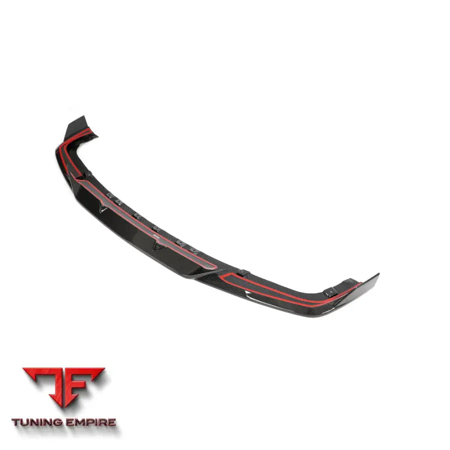BMW F95 X5M 2019-2022 (PRE-LCI) CARBON FIBRE SPLITTER - CT CARBON