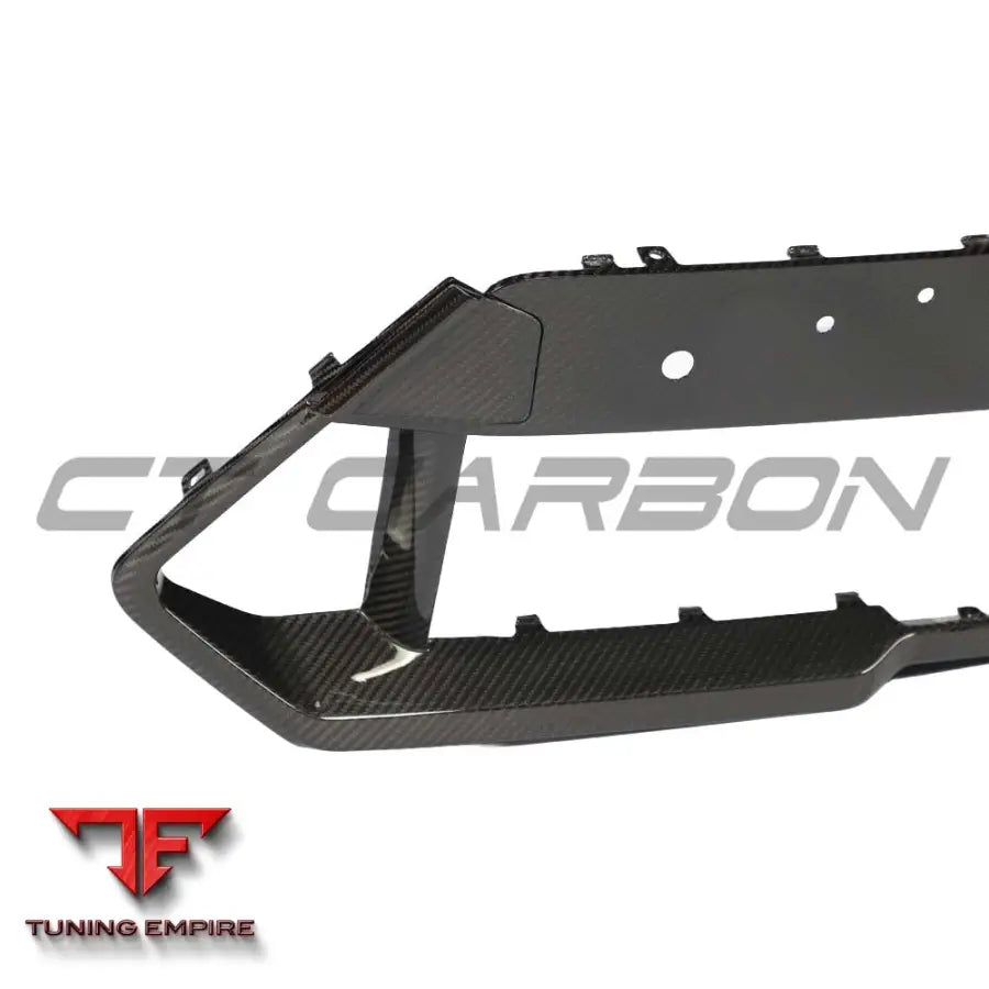 BMW F95 X5M/F96 X6M PRE-LCI 2020-2023 CARBON FIBRE LOWER GRILLE TRIM - CT CARBON