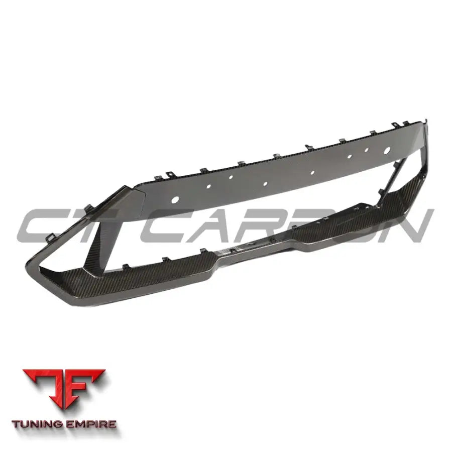 BMW F95 X5M/F96 X6M PRE-LCI 2020-2023 CARBON FIBRE LOWER GRILLE TRIM - CT CARBON