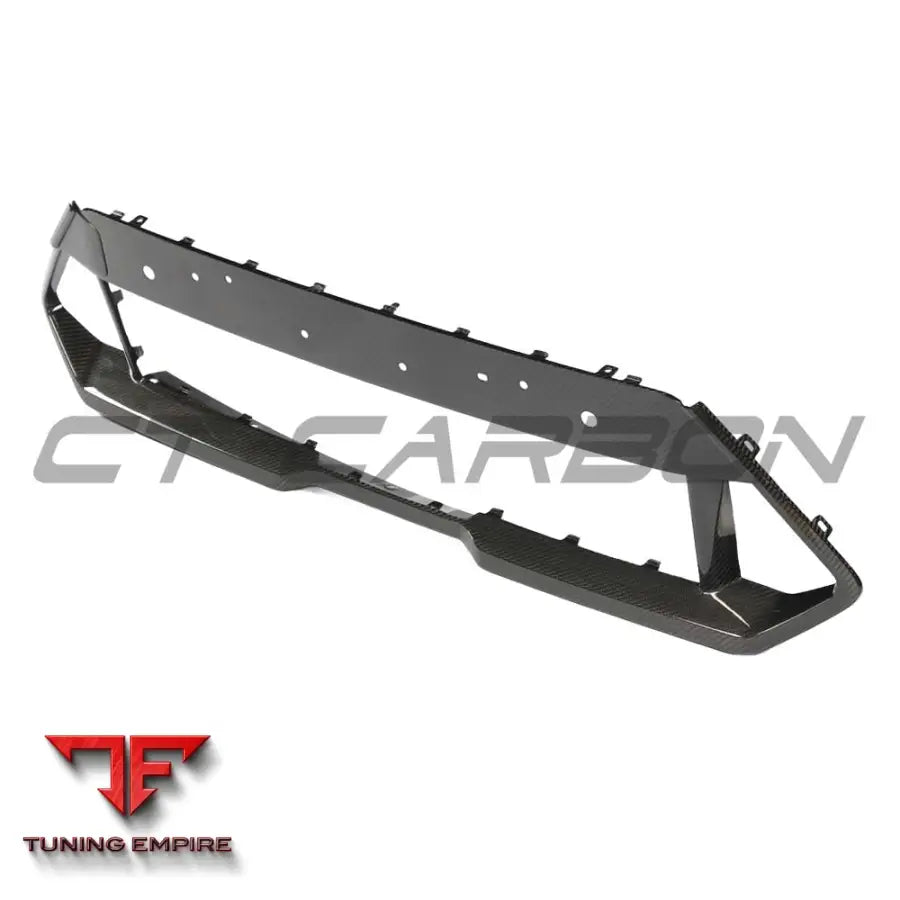 BMW F95 X5M/F96 X6M PRE-LCI 2020-2023 CARBON FIBRE LOWER GRILLE TRIM - CT CARBON