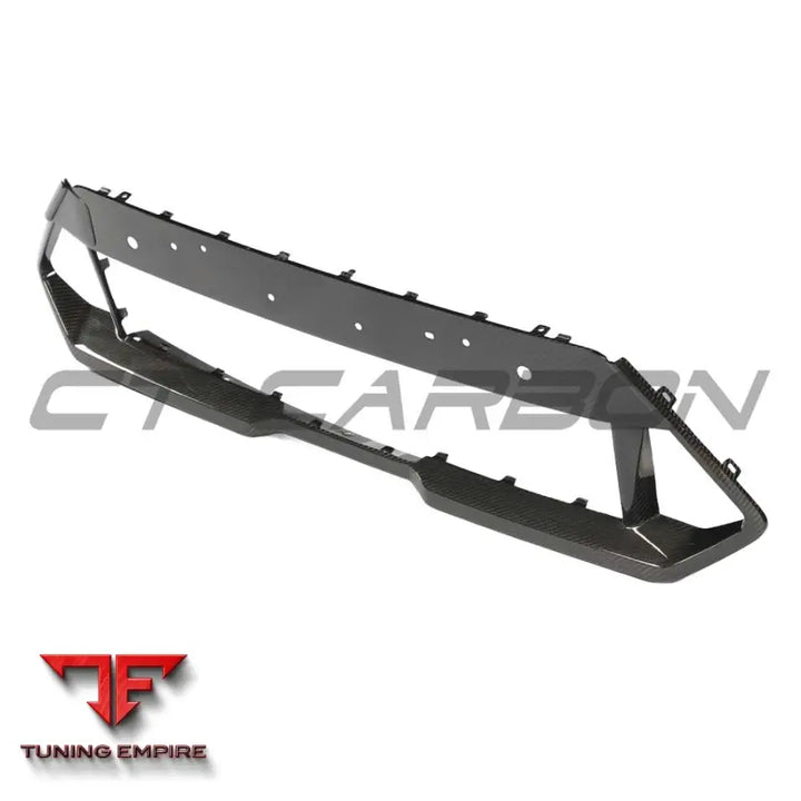 BMW F95 X5M/F96 X6M PRE-LCI 2020-2023 CARBON FIBRE LOWER GRILLE TRIM - CT CARBON
