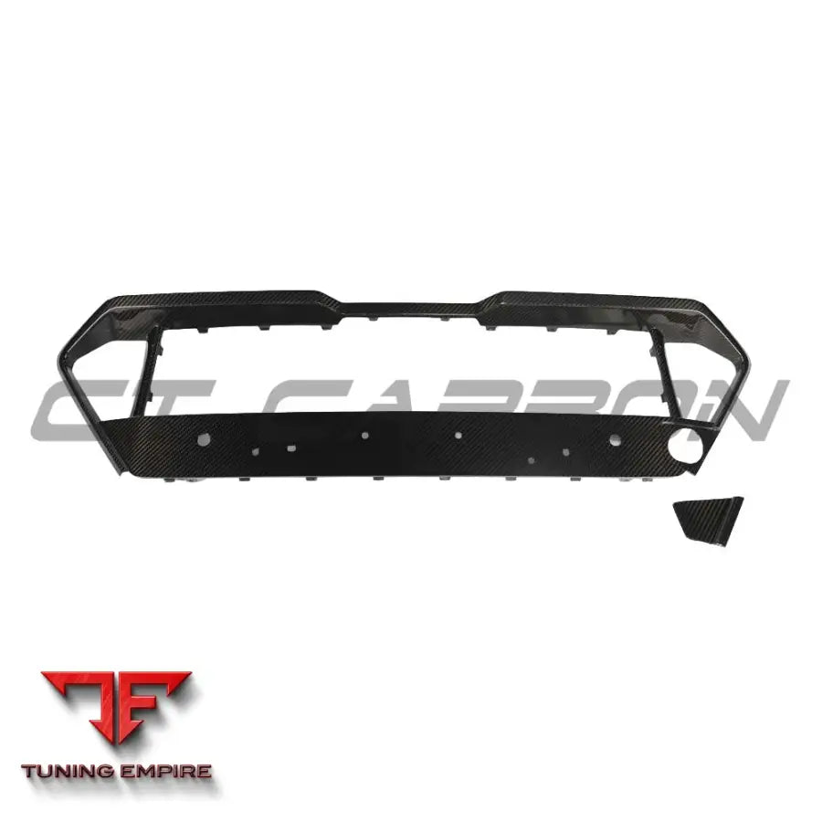 BMW F95 X5M/F96 X6M PRE-LCI 2020-2023 CARBON FIBRE LOWER GRILLE TRIM - CT CARBON