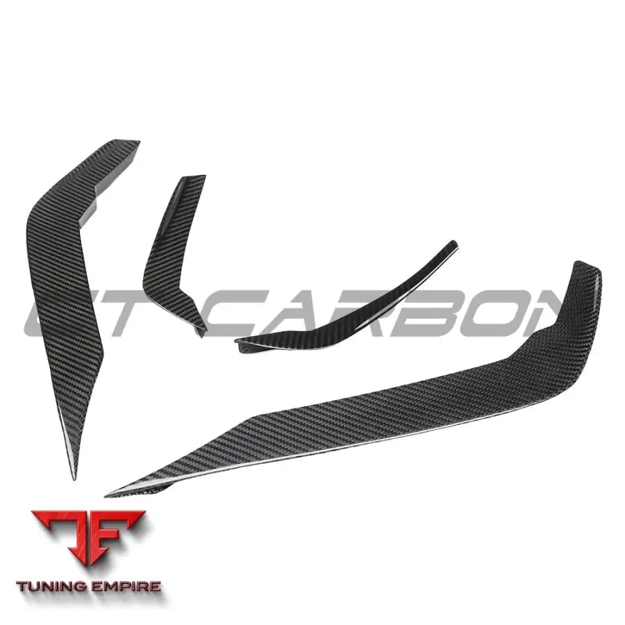 BMW F95 X5M (PRE-LCI) 2020-2023 CARBON FIBRE CANARDS - CT CARBON