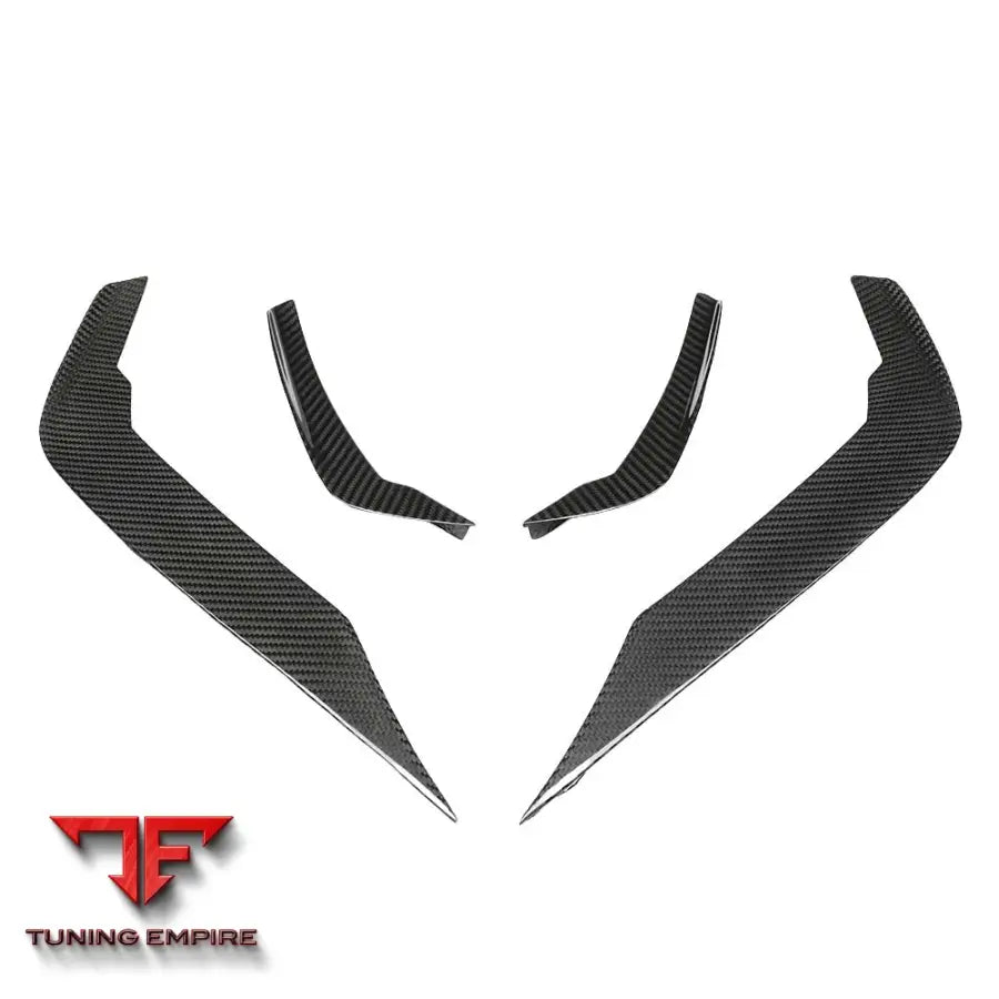BMW F95 X5M (PRE-LCI) 2020-2023 CARBON FIBRE CANARDS - CT CARBON