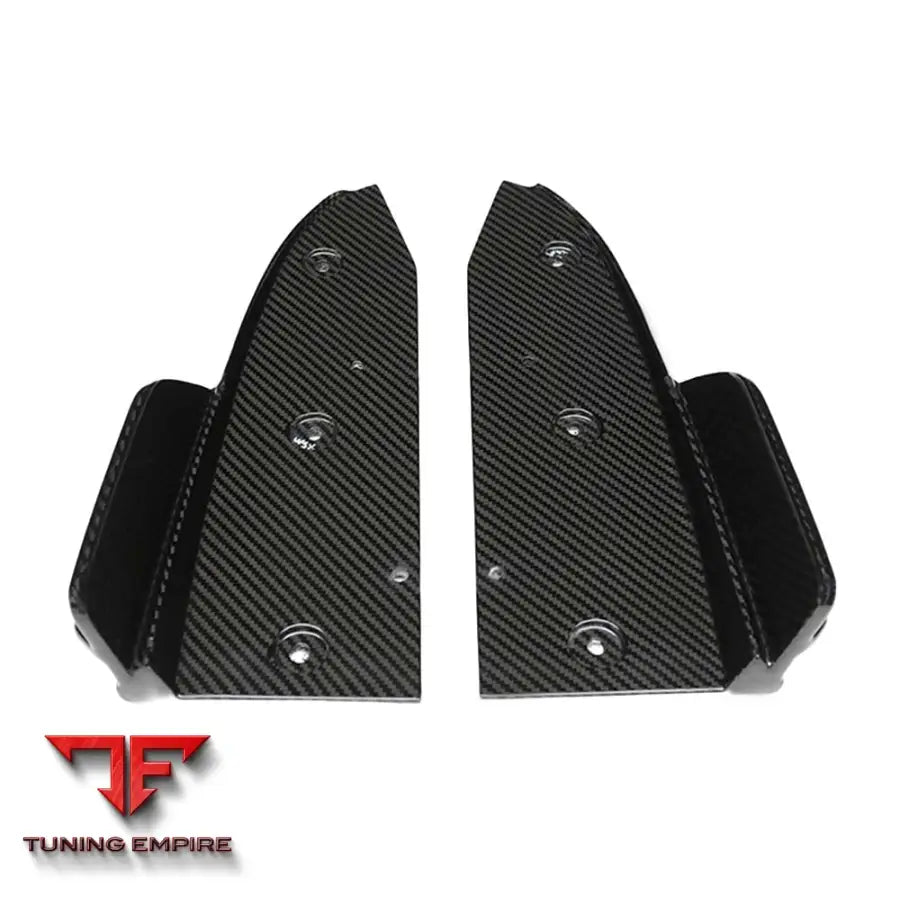 BMW F95 X5M PRE-LCI 2020-2023 CARBON FIBRE REAR BUMPER CORNERS - CT CARBON