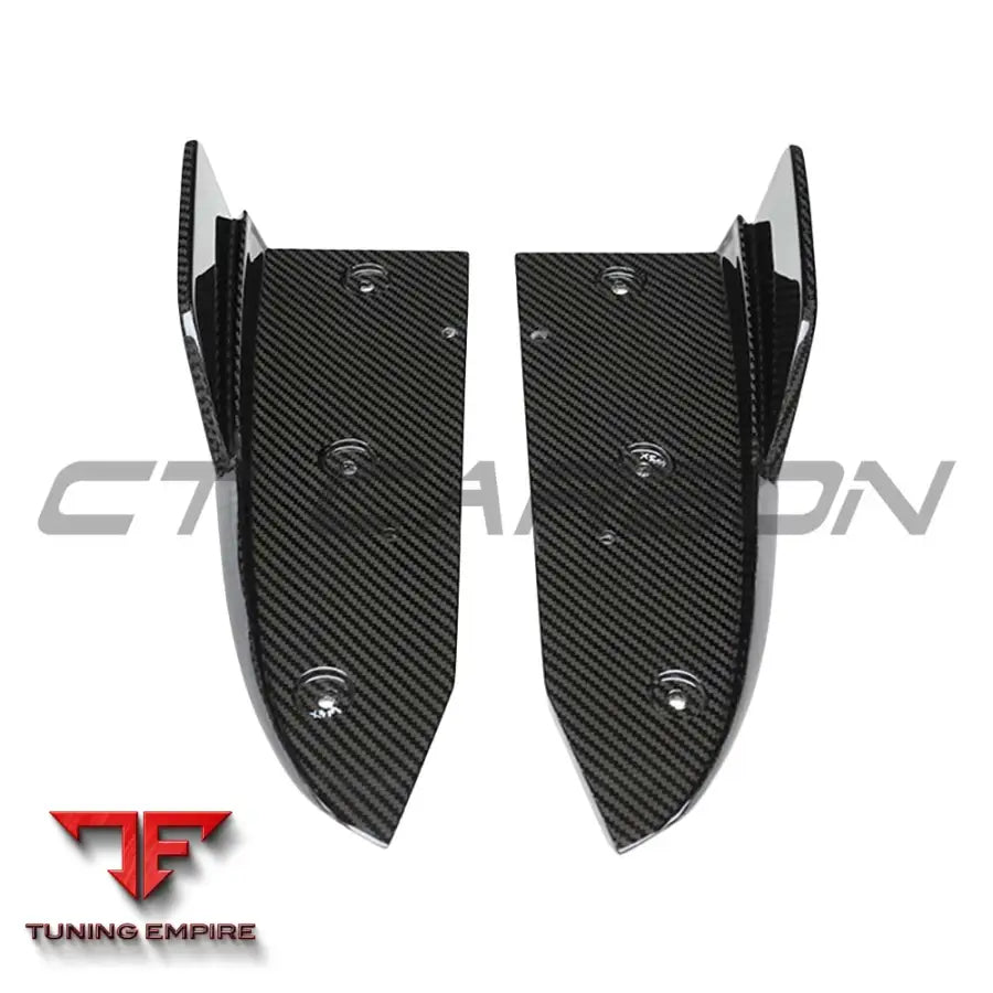 BMW F95 X5M PRE-LCI 2020-2023 CARBON FIBRE REAR BUMPER CORNERS - CT CARBON