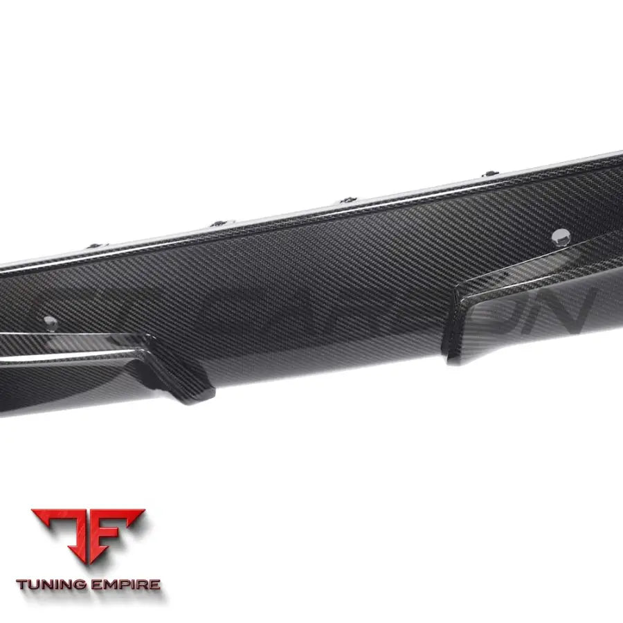 BMW F96 X6M 2020-2023 CARBON FIBRE DIFFUSER - V2 - CT CARBON