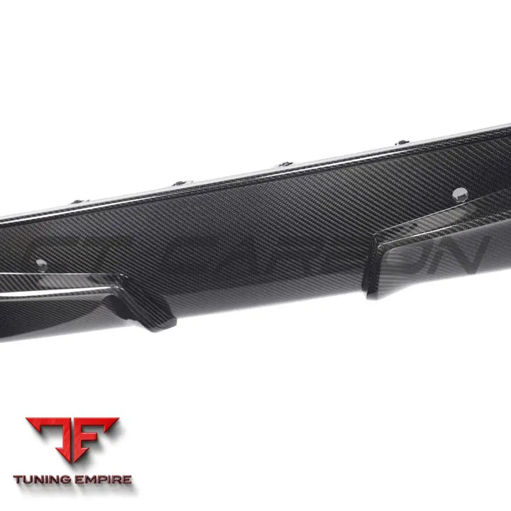 BMW F96 X6M 2020-2023 CARBON FIBRE DIFFUSER - V2 - CT CARBON