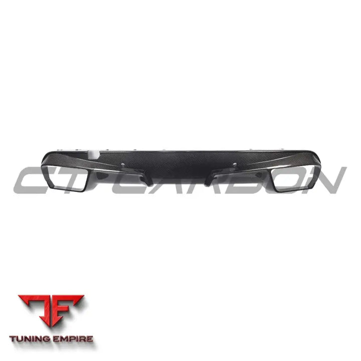BMW F96 X6M 2020-2023 CARBON FIBRE DIFFUSER - V2 - CT CARBON