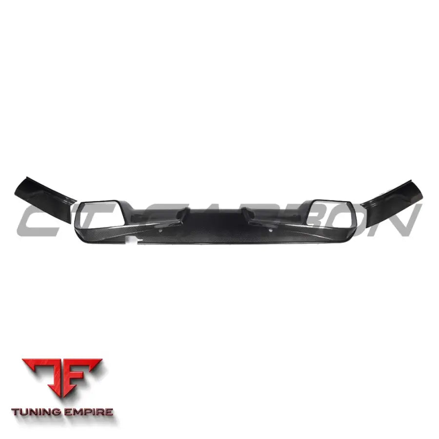 BMW F96 X6M 2020-2023 CARBON FIBRE DIFFUSER - V2 - CT CARBON