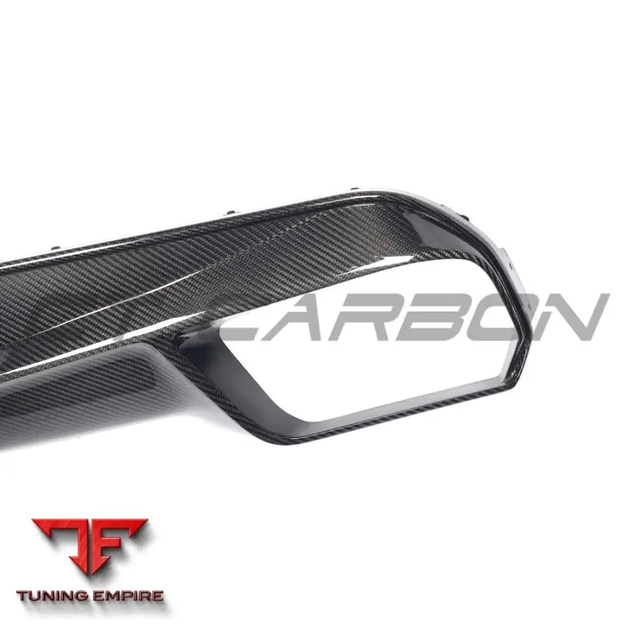 BMW F96 X6M 2020-2023 CARBON FIBRE DIFFUSER - V2 - CT CARBON