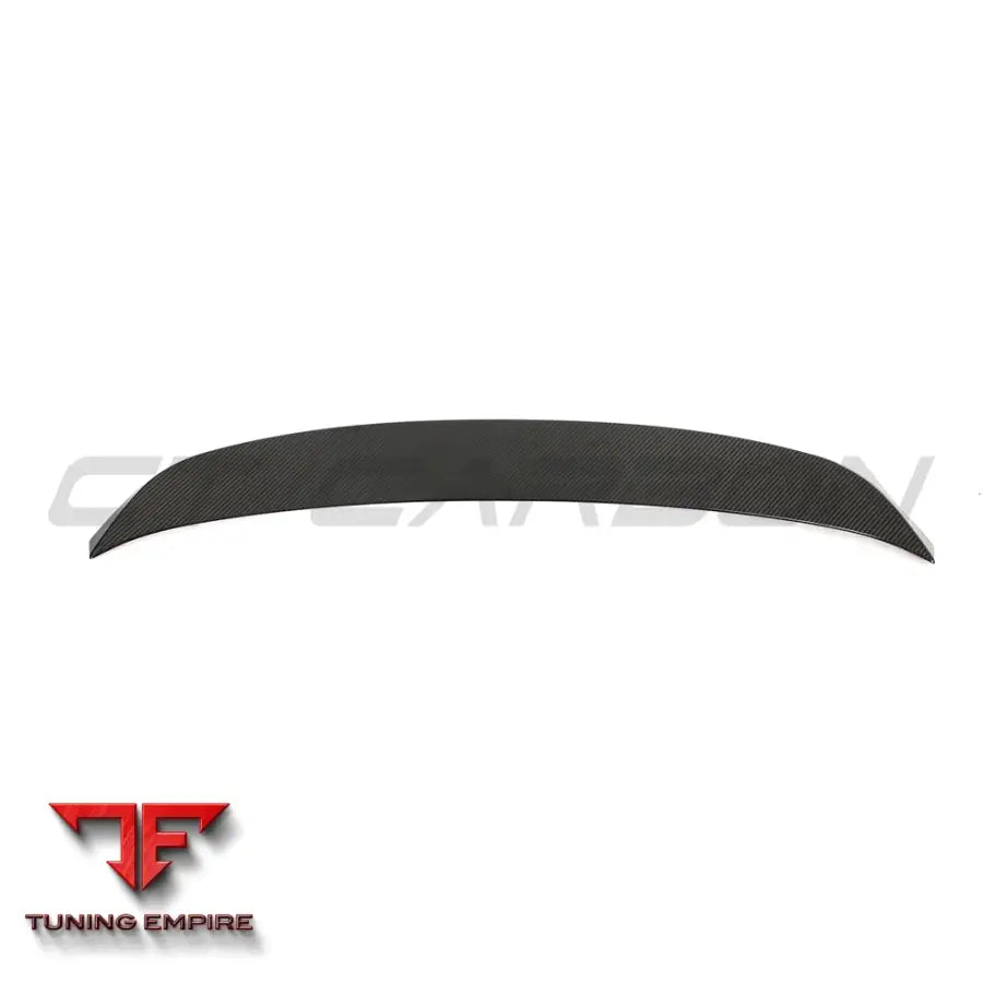 BMW F96 X6M & G06 X6 2019-2024 CARBON FIBRE BOOT SPOILER - CT CARBON