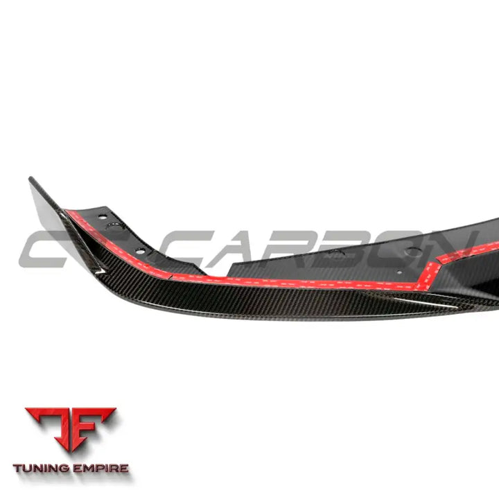 BMW F96 X6M LCI 2023+ CARBON FIBRE SPLITTER - CT CARBON