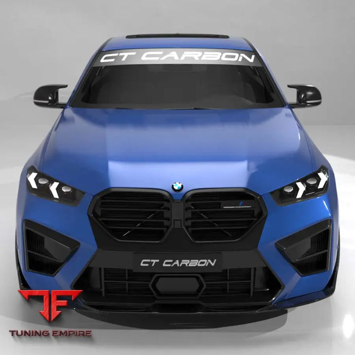 BMW F96 X6M LCI 2023+ CARBON FIBRE SPLITTER - CT CARBON
