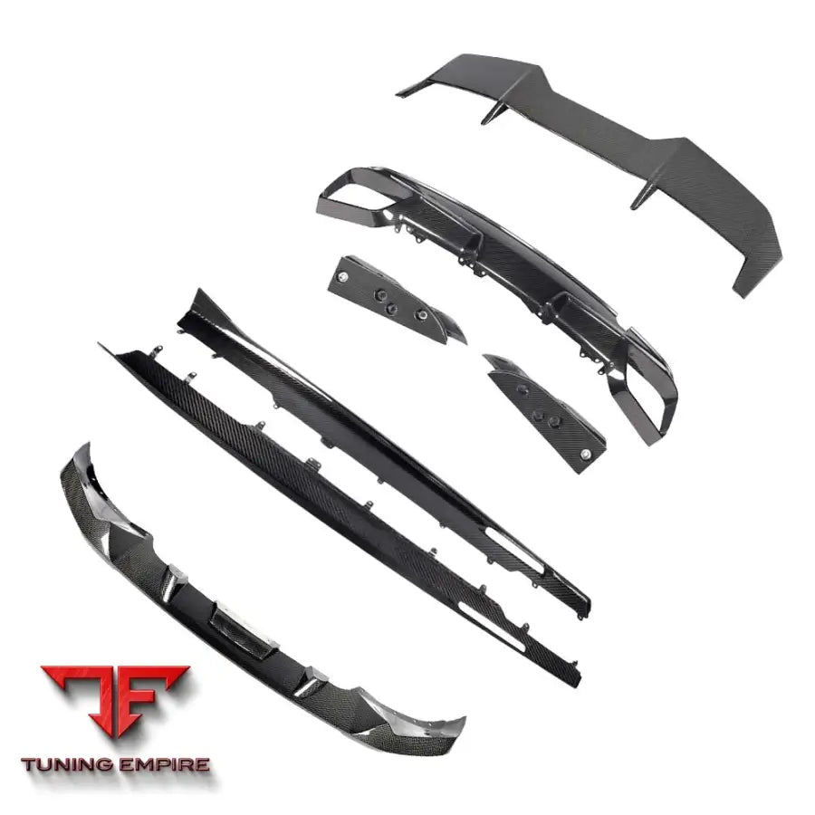 BMW F96 X6M (PRE-LCI) 2020-2023 CARBON FIBRE KIT - V4 - CT CARBON