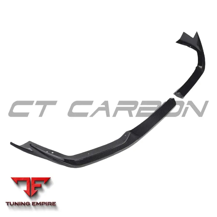 BMW F96 X6M PRE-LCI 2020-2023 CARBON FIBRE SPLITTER - V1 - CT CARBON