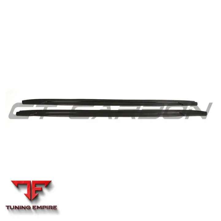 BMW F97/G01/G08 X3/X3M/IX3 & G02/F98 X4/X4M LCI 2021+ DRY CARBON FIBRE SIDE SKIRTS - V1 - CT CARBON