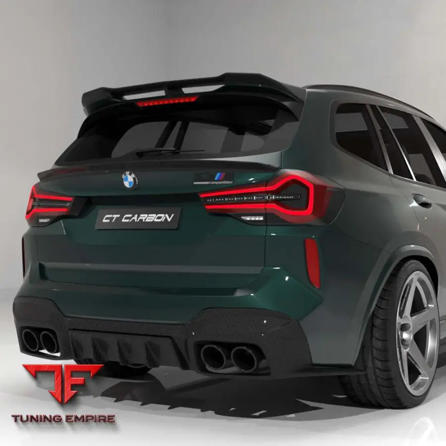 BMW F97 X3M 2021-2024 (LCI) CARBON FIBRE DIFFUSER - CT CARBON