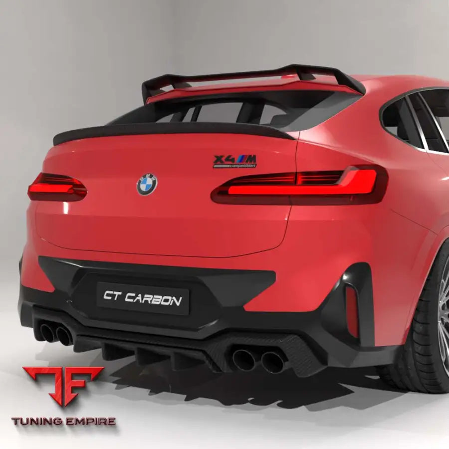 BMW F98 X4M/G02 X4 2022-2024 (LCI) CARBON FIBRE DIFFUSER - CT CARBON