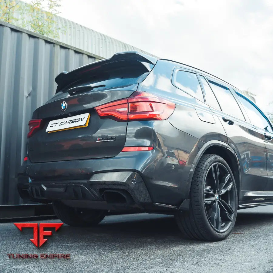 BMW G01 X3 PRE-LCI 2017-2021 CARBON FIBRE DIFFUSER - CT CARBON