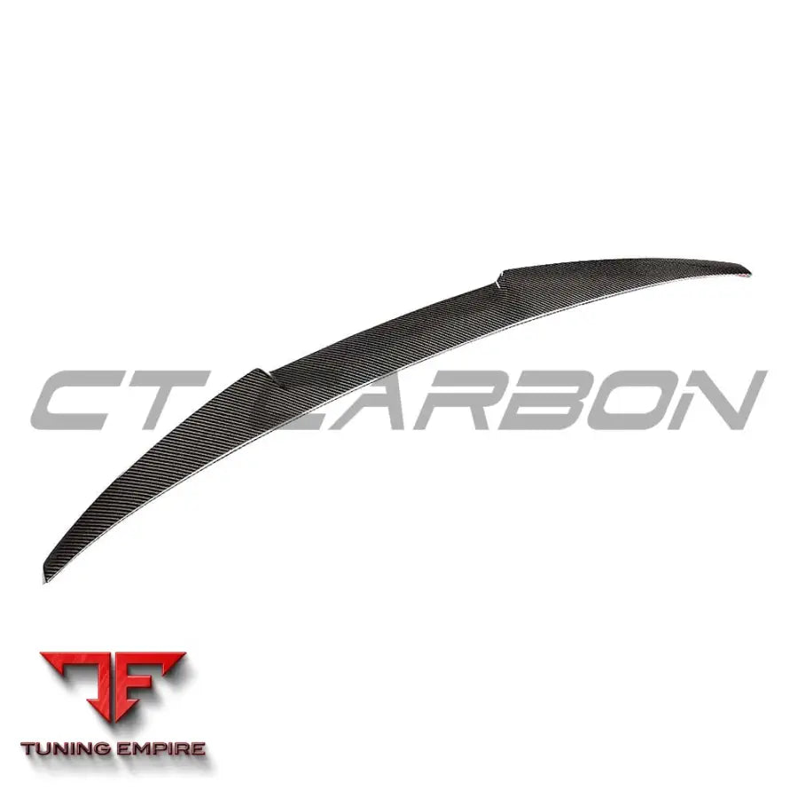BMW G02 X4/F98 X4M 2018-2025 CARBON FIBRE BOOT SPOILER - CT CARBON