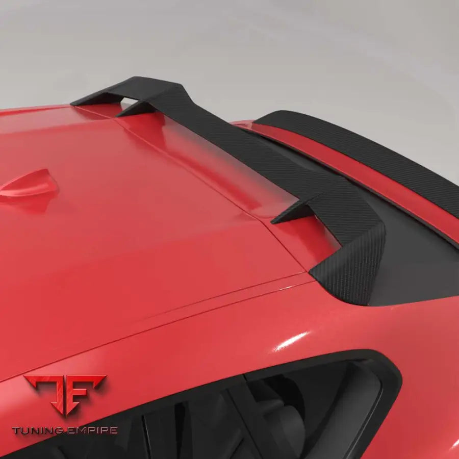 BMW G02 X4 & F98 X4M 2019+ CARBON FIBRE ROOF SPOILER - CT CARBON
