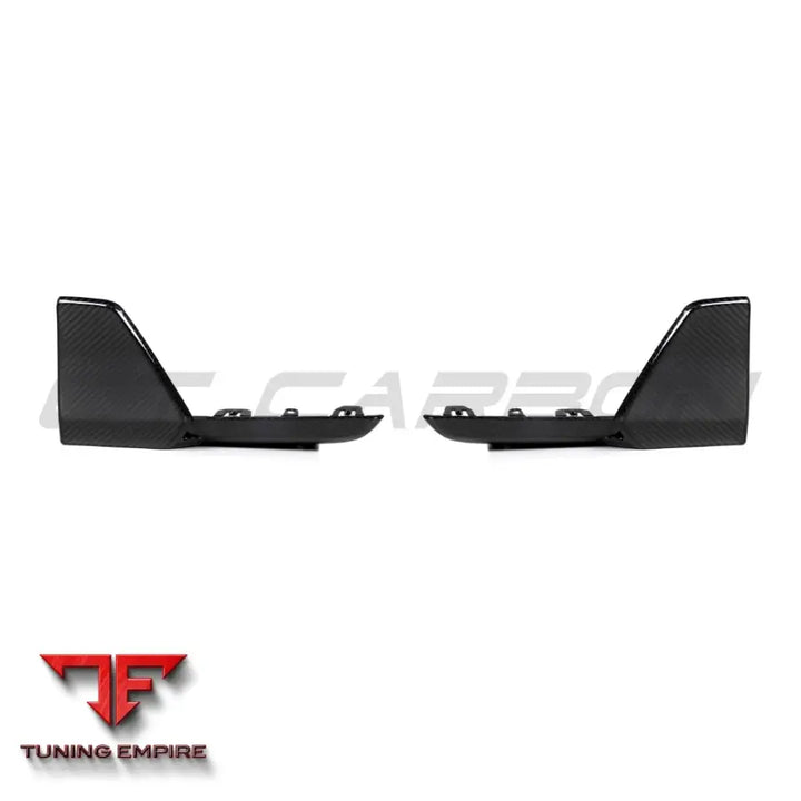 BMW G05 X5 2019+ PRE LCI M SPORT CARBON FIBRE REAR BUMPER CORNERS - CT CARBON