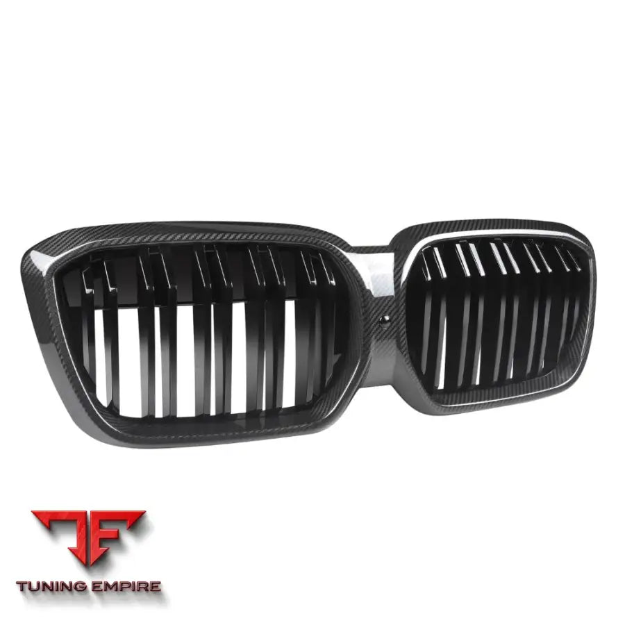 BMW G08 IX3 LCI 2021-2024 DOUBLE SLAT CARBON FIBRE GRILLE - CT CARBON