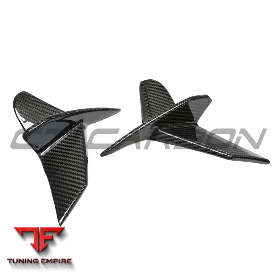 BMW G14/G15/G16 8 SERIES 2018+ DRY CARBON FIBRE SIDE REAR CANARDS - CT CARBON