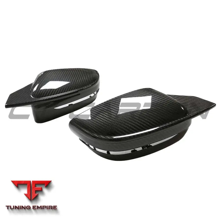 BMW G14/G15/G16 8 SERIES 2018+ LHD DRY CARBON FIBRE MIRRORS - V1 - CT CARBON