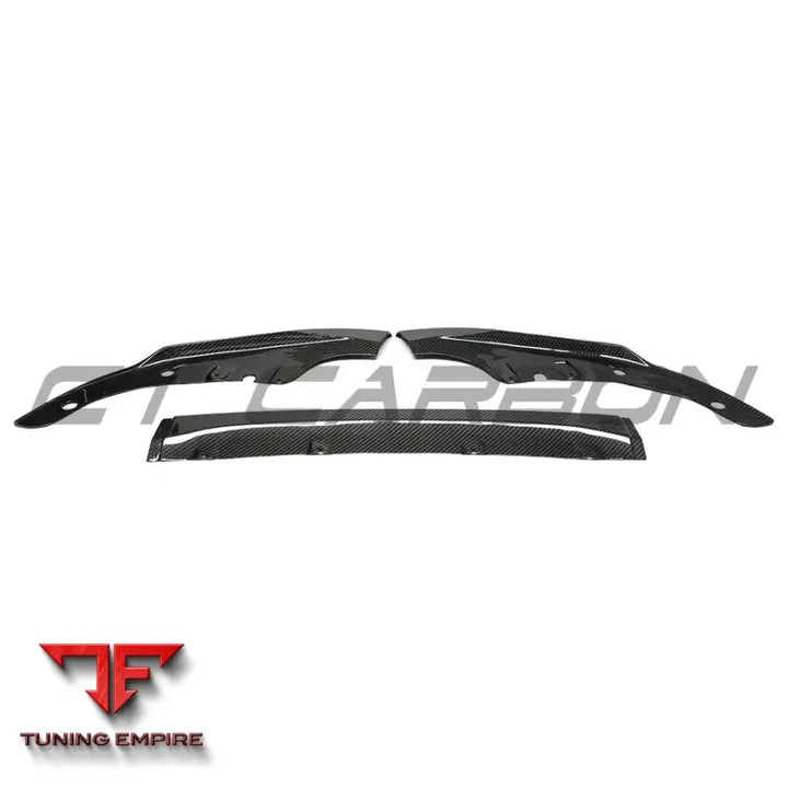 BMW G20 3 SERIES PRE-LCI 2019-2022 DRY CARBON FIBRE SPLITTER - V4 - CT CARBON