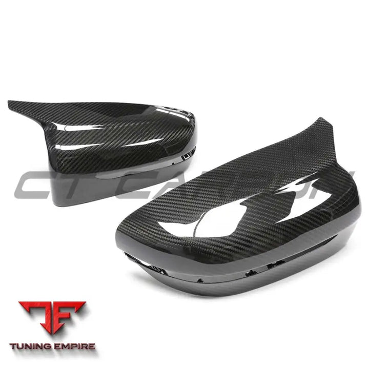 BMW G42 2 SERIES 2022+ LHD DRY CARBON MIRRORS - V2 - CT CARBON