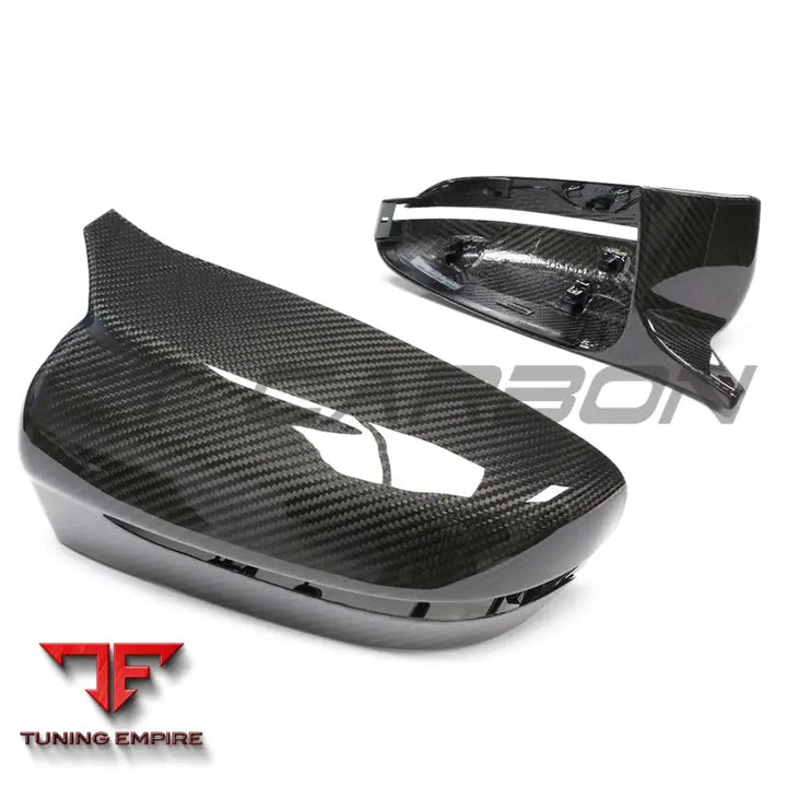 BMW G42 2 SERIES 2022+ LHD DRY CARBON MIRRORS - V2 - CT CARBON