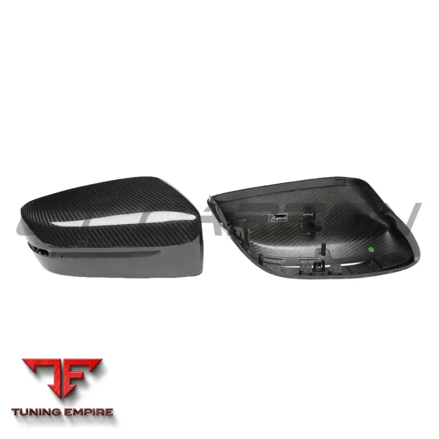 BMW G42 2 SERIES 2022+ RHD DRY CARBON FIBRE MIRRORS - V1 - CT CARBON